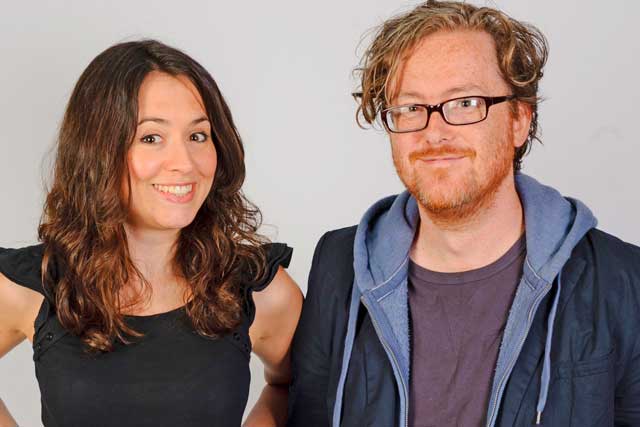 Geoff Lloyd: Absolute Radio presenter and his co-host Annabel Port