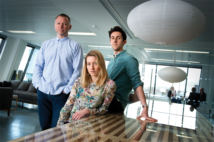 Chapman, Egedal and Rimoldi (l-r): new BETC London recruits