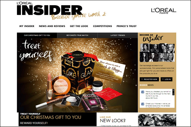 L'Oreal Insider: new scheme marks cosmetics brand's first CRM programme