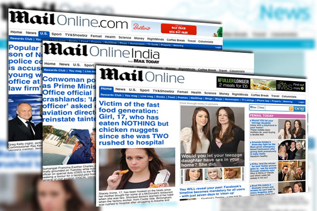 Mail Online: overtakes The New York Times to become world's no 1