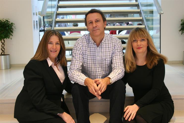 Victoria Fox, Matthew Heath and Nicky Bullard: new management team