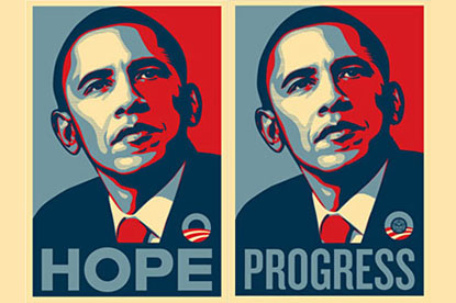 Barack Obama...election campaign scooped Grands Prix in Titanium and Integrated