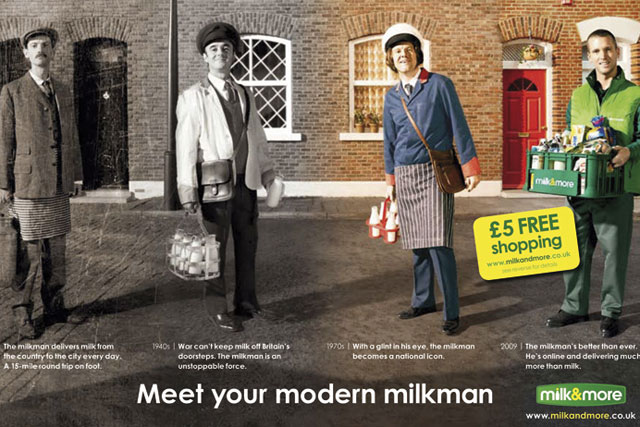 Dairy Crest: wants agency to promote Milk & More service