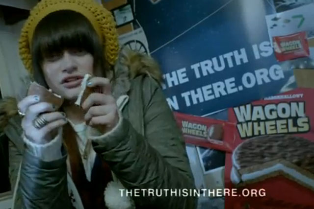 Wagon Wheels: 'the truth is in there' campaign