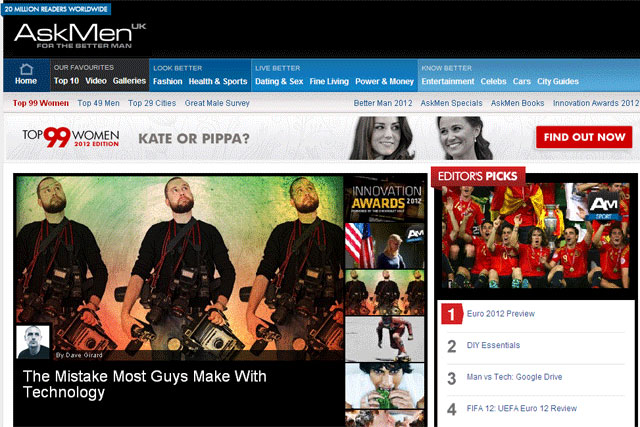AskMen: Chevrolet Volt to sponsor website's first Innovation Awards
