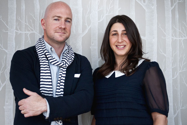 Joining forces: Toby Southgate and Laura Simon