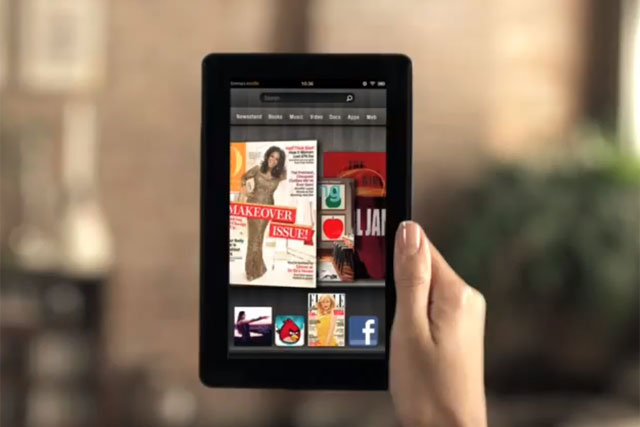 Kindle Fire: Amazon's debut tablet was unveiled in September last year