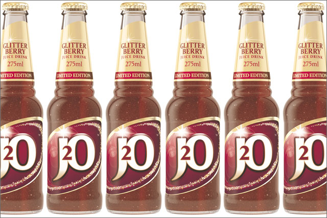 J2O: Britvic introduces Glitter Berry for the Christmas market