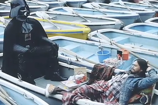 Docomo: Japanese ad stars Darth Vader