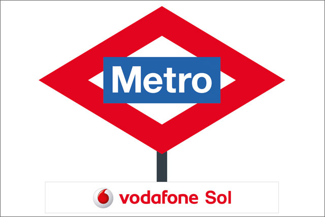 Vodafone: becomes first long-term sponsor of a Madrid Metro line