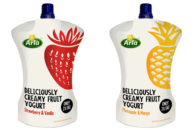 Arla's new 'squeezable' yoghurt