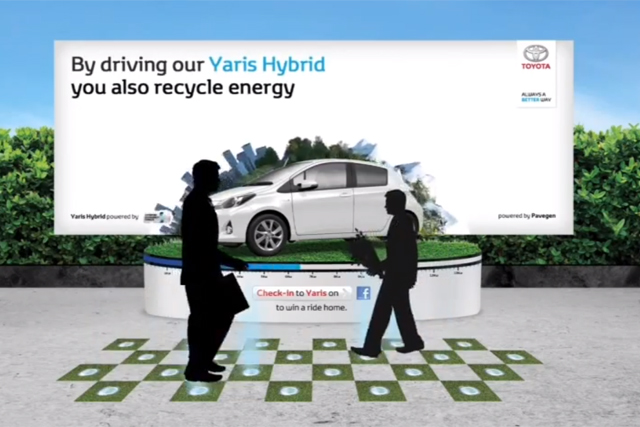 Toyota Yaris Hybrid: winner of Art of Outdoor first prize