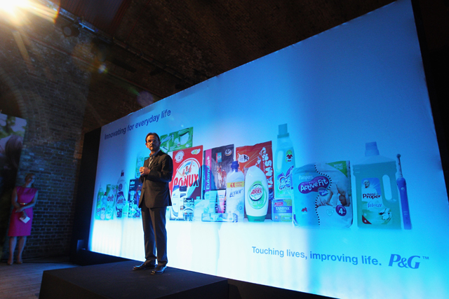 Paris Kafantaris, marketing vice-president of Western Europe, speaking at Vinopolis in January
