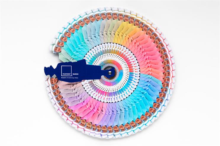 Leo Burnett London: pantone queen won a Bronze in the Direct Lions category