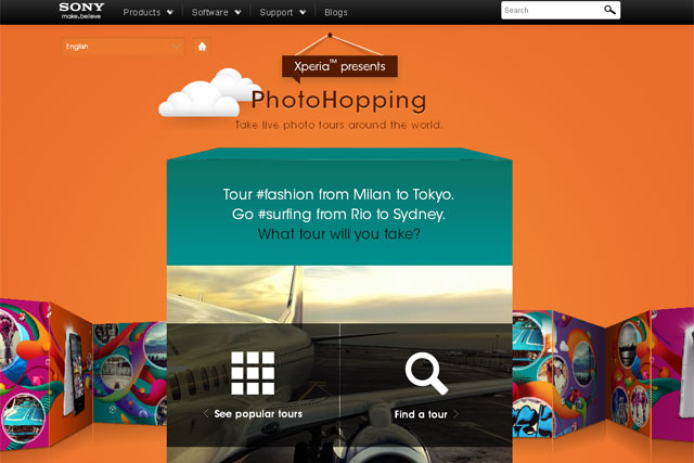 Photohopping: Instagram app by Sony