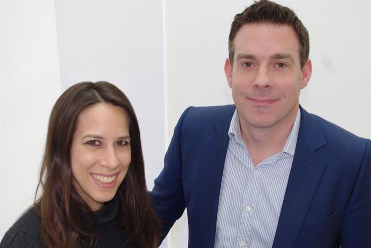 Colleagues: Tammy Smulders of SCB Partners and Havas Media MD Paul Frampton