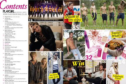 Playgirl UK…no full-on nudity