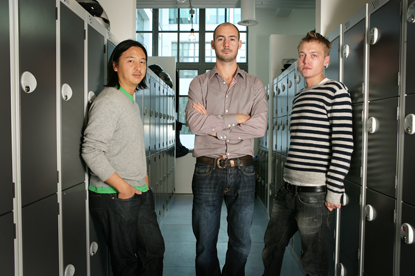 Saint (l to r)…Sng, Courtial and O'Neill