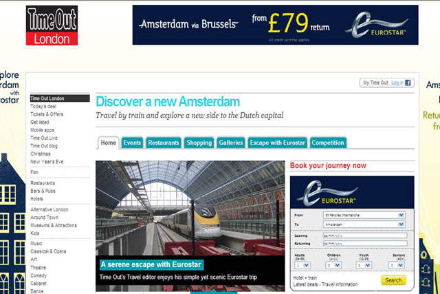 Recent work for Eurostar