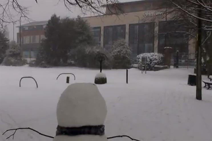 Daily Diary - John Lewis snowman's journey continues