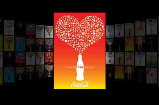 Coca-Cola is sharing the love with Facebook Fan Boxes