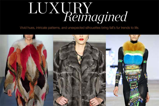 The International Fur Trade Federation: launches magazine campaign