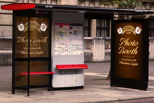 Marmite: unveils photo booth