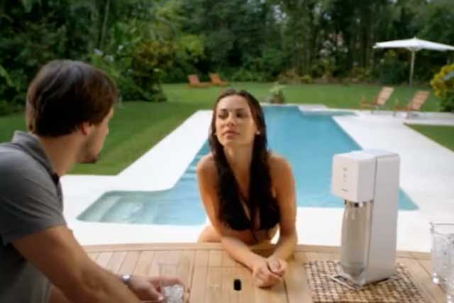SodaStream: 'save 2,000 bottles' TV ad