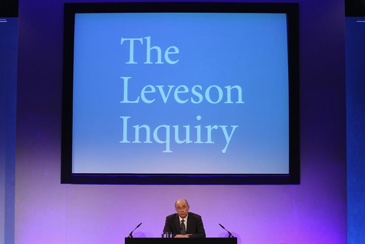 Leveson: Cameron is under pressure to implement his recommendations. Credit: Getty Images