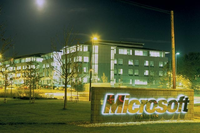 Microsoft: calls $1bn media review in the US and Canada