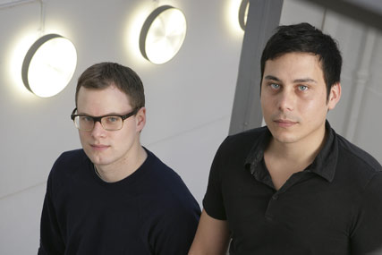 Clement Woodward (left) and Richard Connell…'fantastic client list'