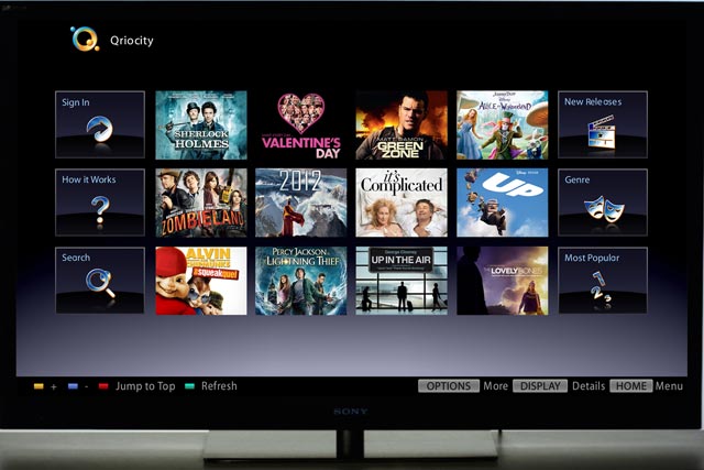 Sony: launches video-on-demand movie service