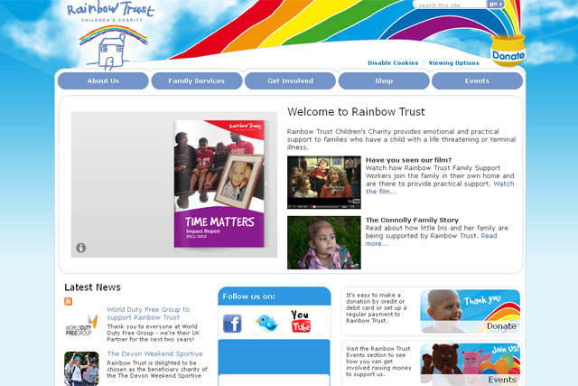 Rainbow Trust: picks Atomic London