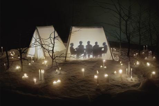 Calvin Klein unveils edgy video installation for Christmas display