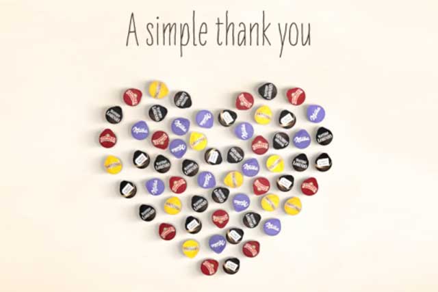 Tassimo: runs thank-you campaign