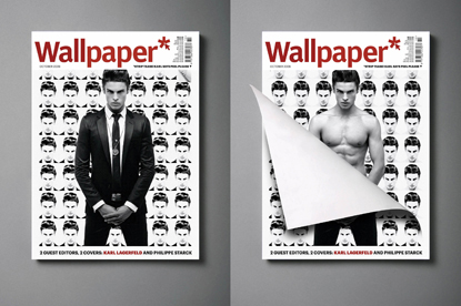 Karl Lagerfeld and Philippe Starck guest edit IPC's Wallpaper*