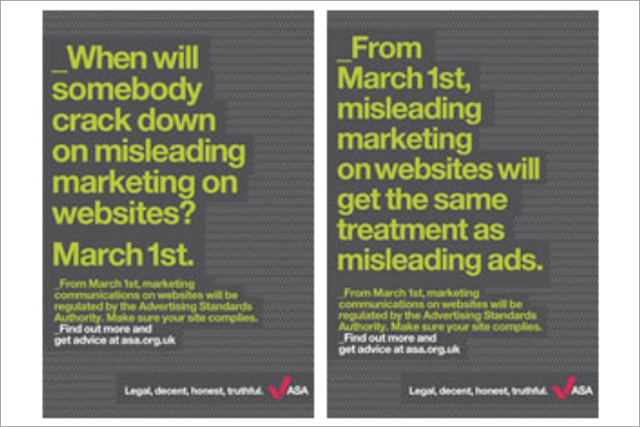 ASA: extends its remit to websites and social media feeds