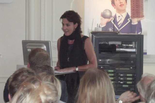 Zoe Osmond: chief executive officer presents at the Nabs President’s Breakfast