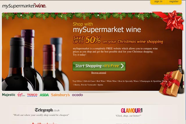 Mysupermarket Wine: price comparison site launched