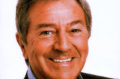 Des O'Connor...starring in Christmas Tesco ad