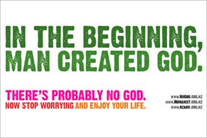 Atheist ad campaign: New Zealand