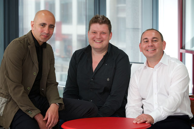 Karmarama: new recruits Pandit, Weber and Harrison