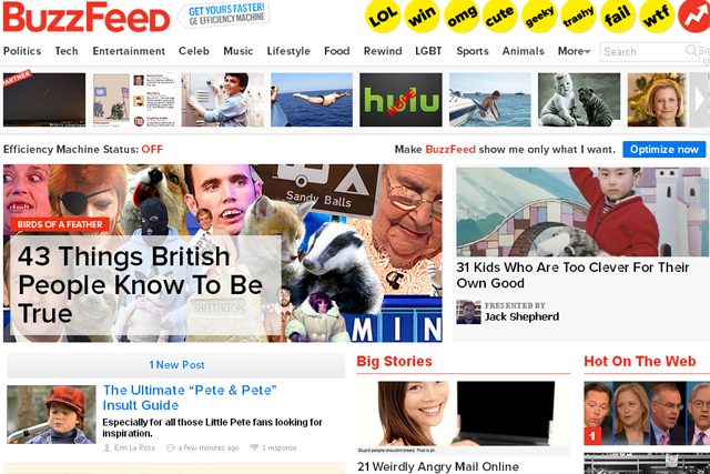 BuzzFeed: UK launch