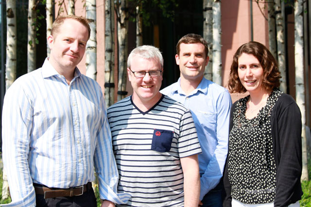Carat: Steven Ballinger , Adrian English, Glyn Shadwell and Lorna Cheetham