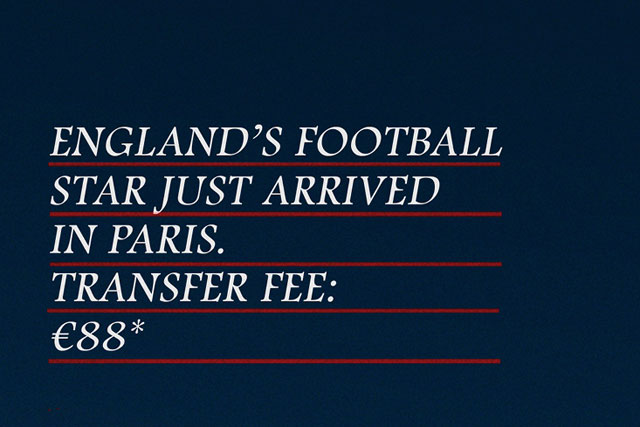 Eurostar: capitalising on David Beckham's move to Paris St Germain