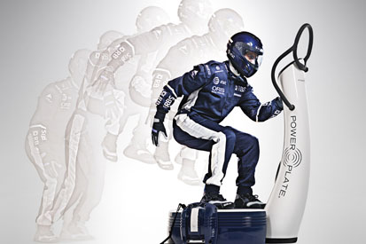 Power Plate: tie-up with F1