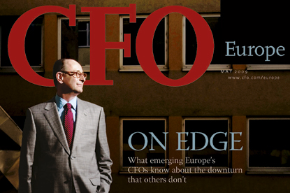 CFO Europe…the monthly magazine has closed