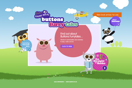 Cadbury Buttons: online activity
