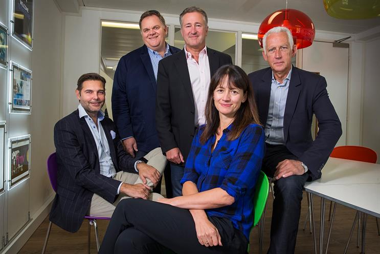 Blackwood Seven: (l-r) Busch, Kjaersgaard, Fox, Biggam, Wootton