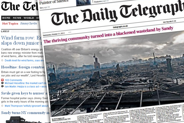 The Daily Telegraph: biggest daily readership across print and web in the quality sector